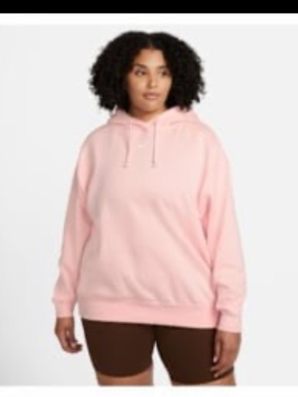 Nike Light Pink Pullover Hoodie